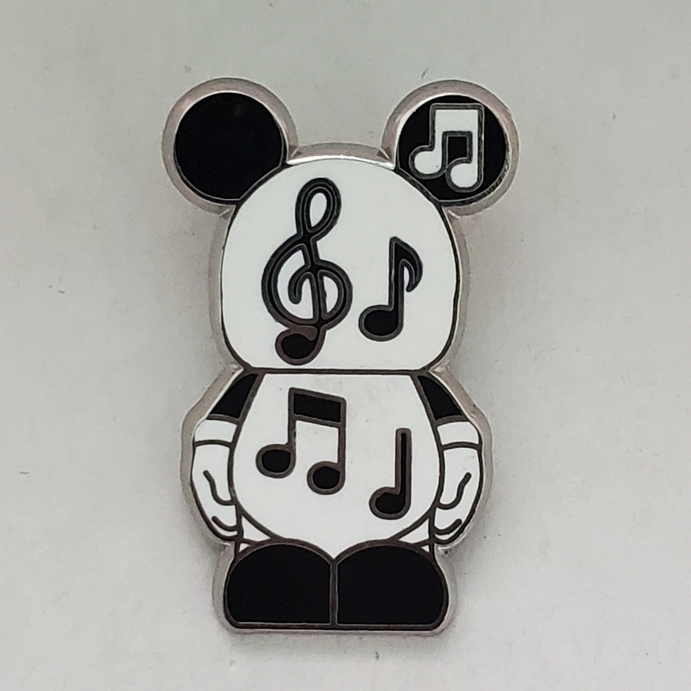 Disney Pin Trading Vinylmation JR Music Notes Collection Pin